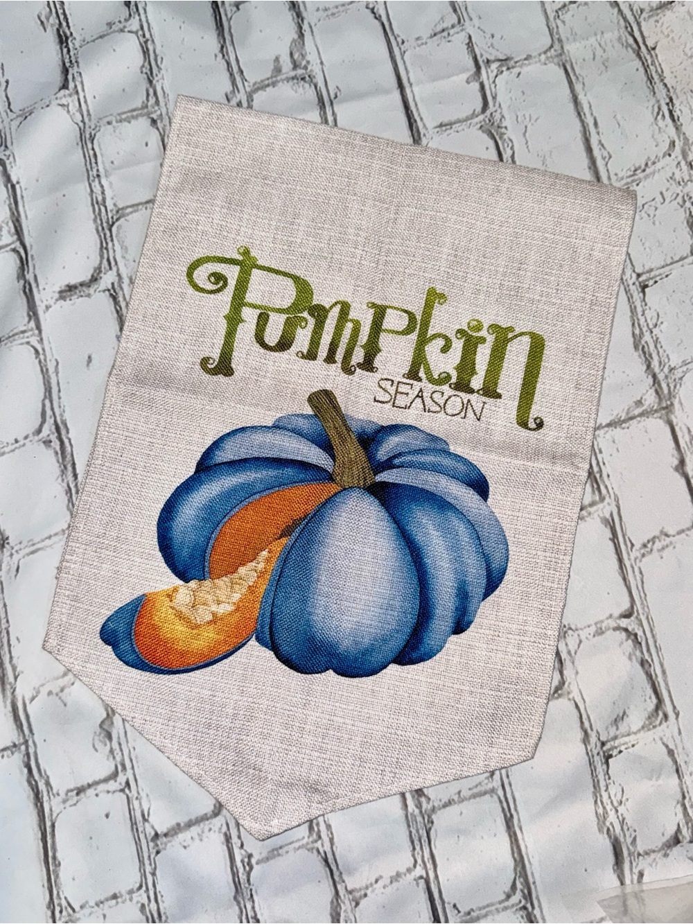 Thanksgiving Pumpkin Table Runner 13”x37”- NWOT